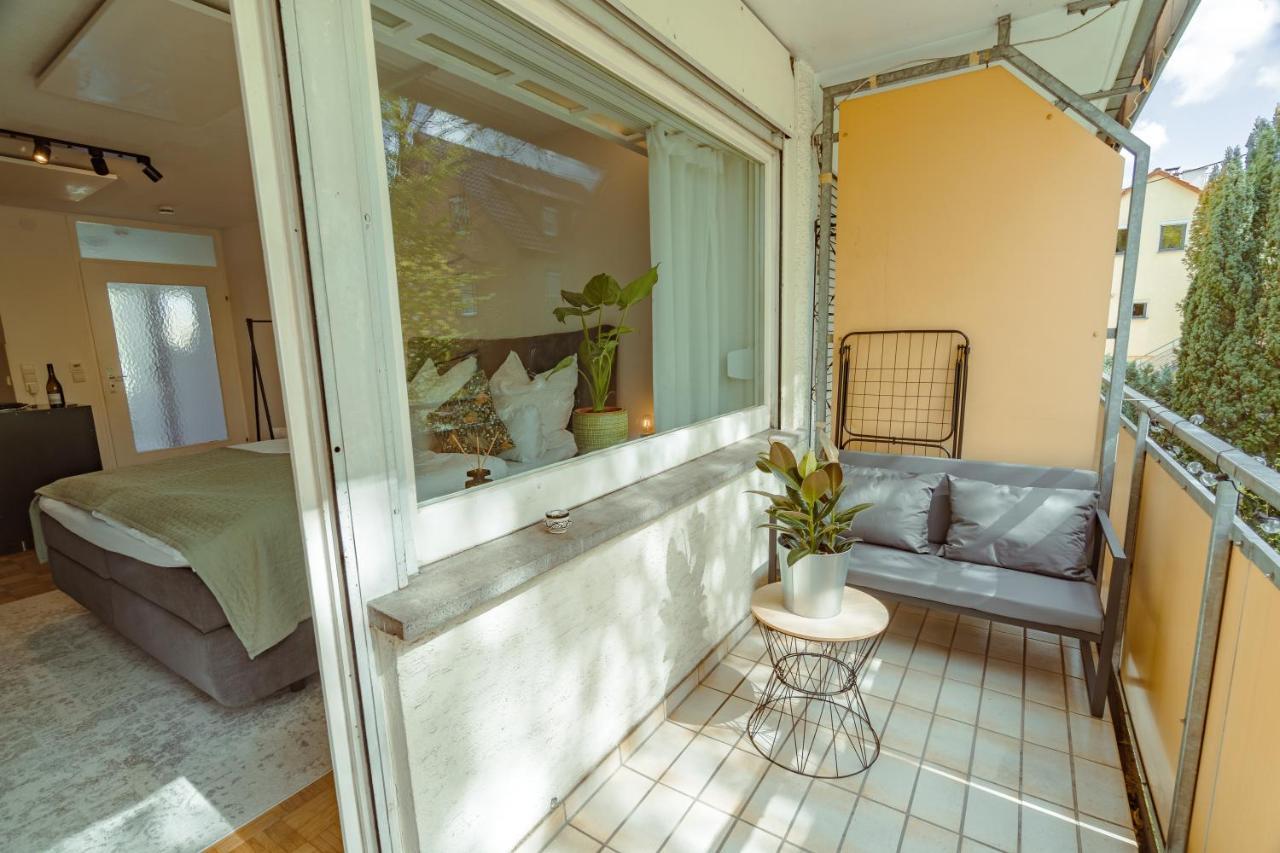 Studio Apartment Mit Parkplatz Oberesslingen Luaran gambar